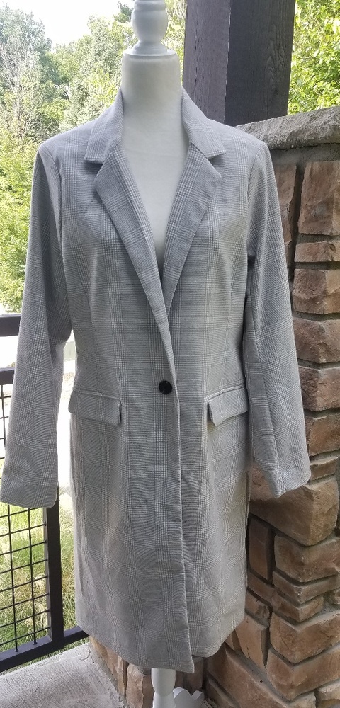 Abercrombie & Fitch women dad coat size Large
